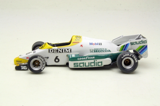Williams FW09B, F1 British GP 1984, K.Rosberg, no.6