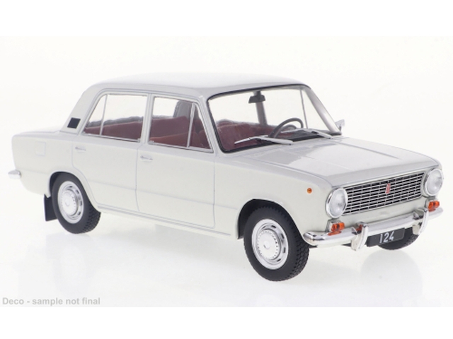 Fiat 124 1970, valkoinen