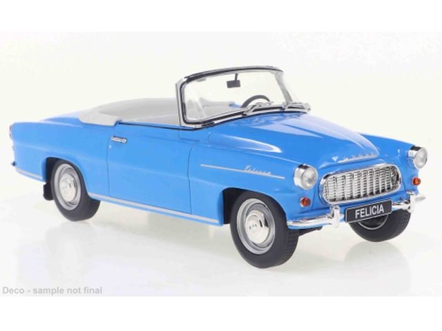 Skoda Felicia Convertible 1959, light blue