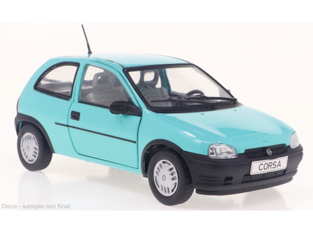 Opel Corsa B 1993, turkoosi