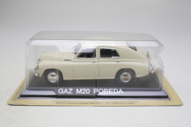 GAZ M20 Pobeda 1955, beige