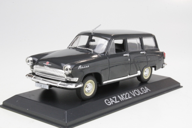 Volga GAZ M22 1962, tummanharmaa