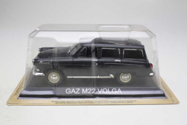 Volga GAZ M22 1962, tummanharmaa
