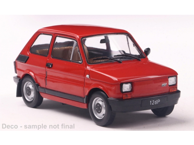 Fiat 126P 1985, punainen