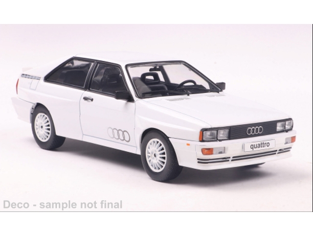 Audi Quattro 1981, valkoinen
