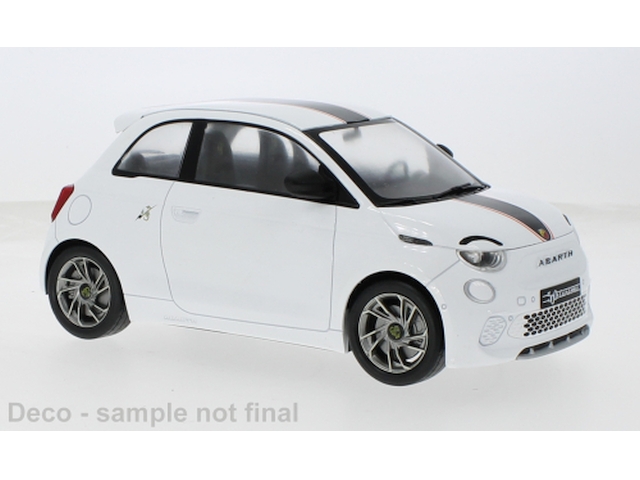 Fiat 500e Abarth 2024, valkoinen