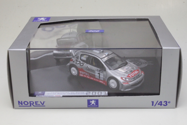 Peugeot 206 WRC, RAC 2001, M.Grönholm, no.1