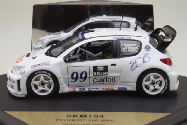 Peugeot 206 WRC, Testcar 1999, Grönholm/Delecour/Panizzi, no.99
