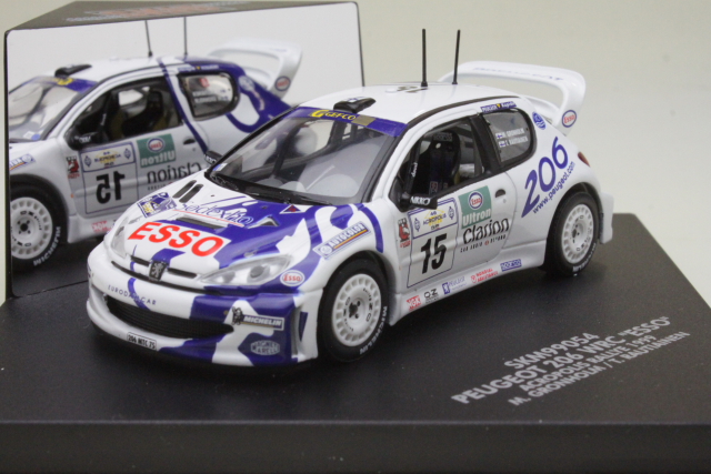 Peugeot 206 WRC, Acropolis 1999, M.Grönholm, no.15