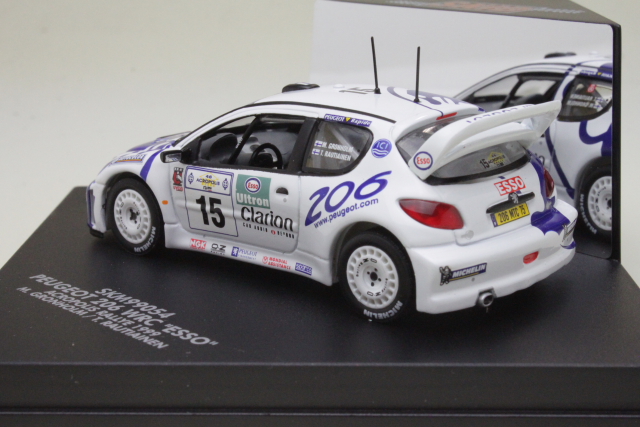 Peugeot 206 WRC, Acropolis 1999, M.Grönholm, no.15
