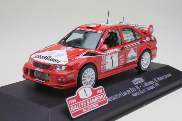 Mitsubishi Lancer Evo VI, San Remo 1999, T.Mäkinen, no.1