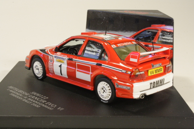 Mitsubishi Lancer Evo VI, Sweden 2000, T.Mäkinen, no.1