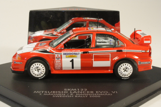 Mitsubishi Lancer Evo VI, Sweden 2000, T.Mäkinen, no.1