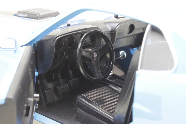 Ford Mustang Mach 1 1970, vaaleansininen