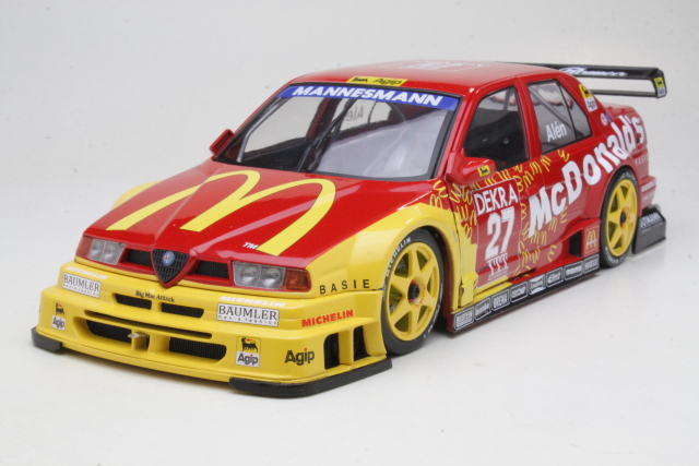 Alfa Romeo 155 V6 TI, DTM Thunder Helsinki 1995, M.Alen, no.27