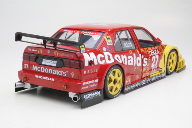 Alfa Romeo 155 V6 TI, DTM Thunder Helsinki 1995, M.Alen, no.27