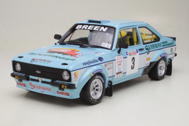 Ford Escort Mk2 RS1800, 1st. West Wales 2015, C.Breen, no.3