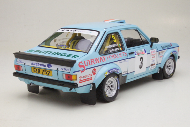 Ford Escort Mk2 RS1800, 1st. West Wales 2015, C.Breen, no.3
