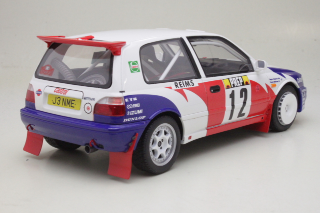 Nissan Sunny GTI-R, Monte Carlo 1992, T.Mäkinen, no.12