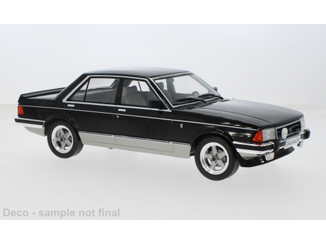 Ford Granada Mk2 2.8 Injection 1982, musta/harmaa
