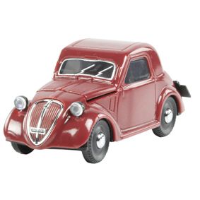 Fiat 500A Topolino punainen. Johdollinen optinen hiiri.