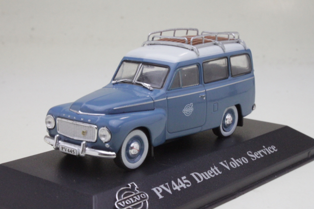 Volvo PV445 Duett 1957, sininen "Volvo Service"