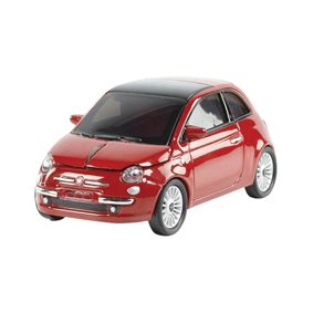 Fiat 500 2007 punainen. Johdoton optinen rullahiiri. - Sulje napsauttamalla kuva