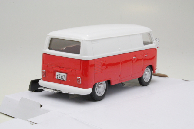 VW T1 Van, punainen/valkoinen
