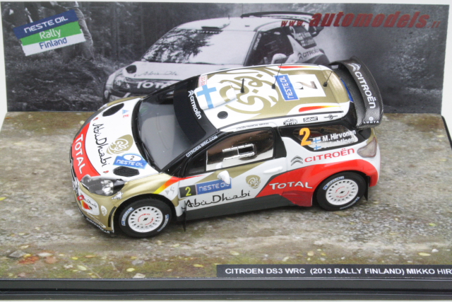 Citroen DS3 WRC, Finland 2013, M.Hirvonen, no.2