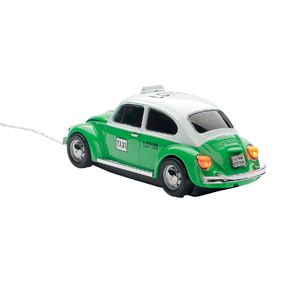VW Beetle taxi. Wired optical mouse