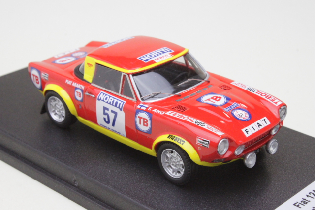 Fiat 124 Abarth, Finland 1974, M.Oksala, no.57