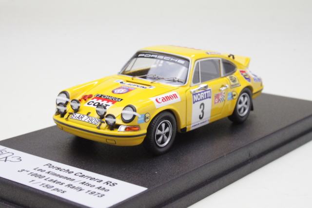 Porsche Carrera RS, 3rd. Finland 1973, L.Kinnunen, no.3