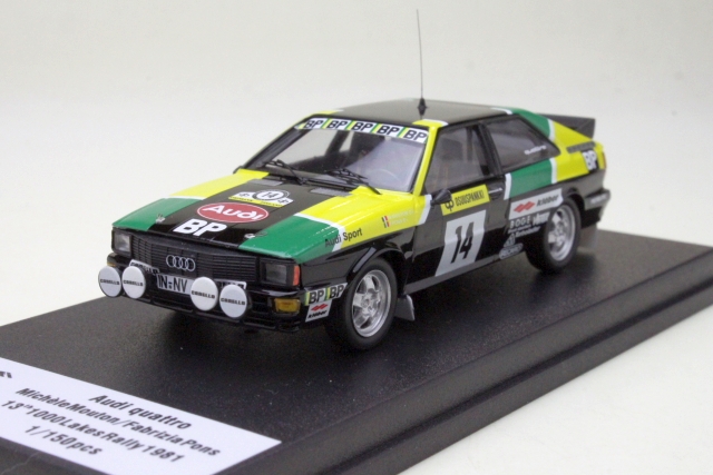 Audi Quattro, Finland 1981, M.Mouton, no.14