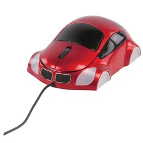 BMW punainen. Johdollinen optinen rullahiiri.