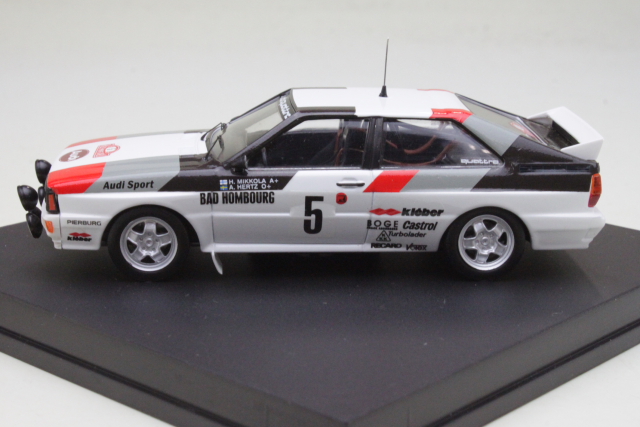 Audi Quattro, Monte Carlo 1981, H.Mikkola, no.5