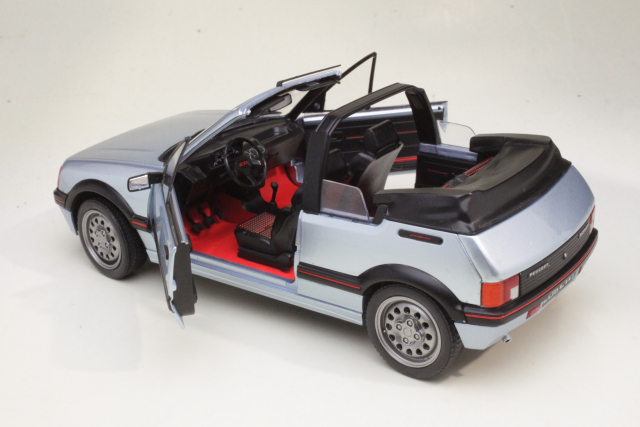 Peugeot 205 CTI 1.6 Cabriolet 1989, vaaleansininen