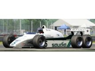 Williams FW08 Six Wheels, Press Version 1982, K.Rosberg, no.6