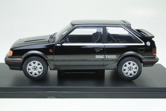 Mazda 323 4WD Turbo 1989, musta