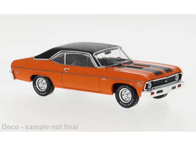 Chevrolet Nova SS 1971, oranssi/musta