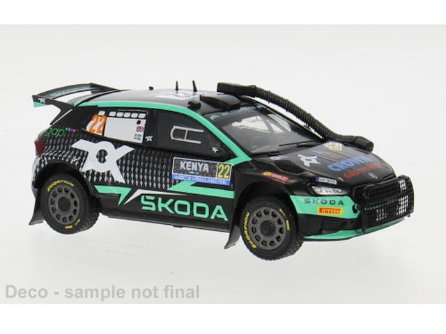 Skoda Fabia Rally2, Safari 2024, G.Greensmith, no.22
