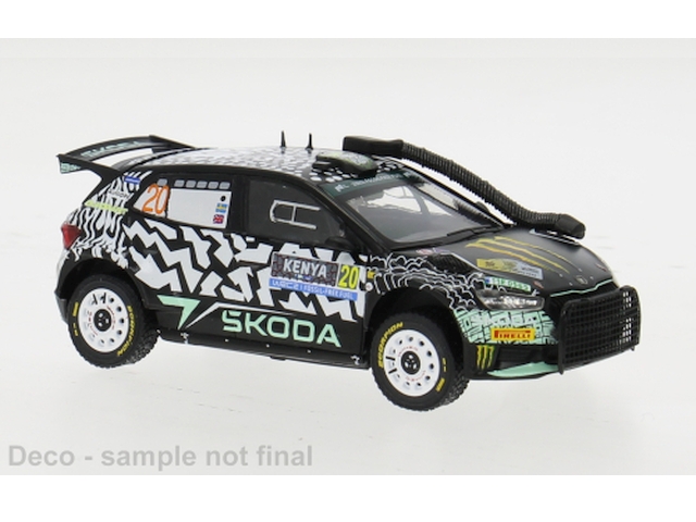 Skoda Fabia Rally2, Safari 2024, O.Sohlberg, no.20