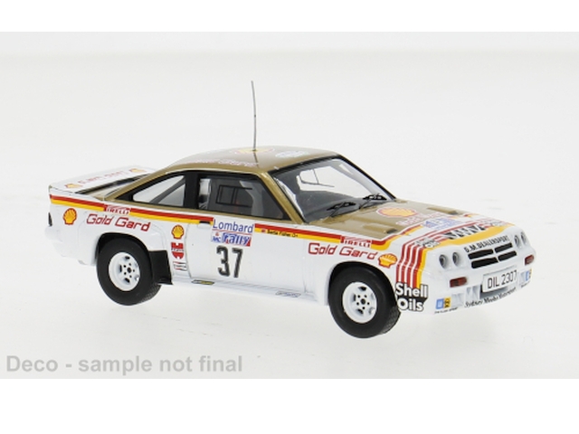 Opel Manta B 400, RAC 1984, B.Fisher, no.37