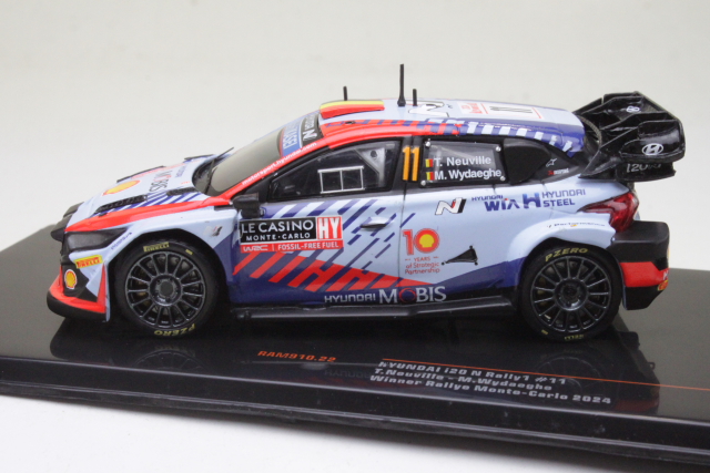 Hyundai i20 N Rally1, Monte Carlo 2024, T.Neuville, no.11