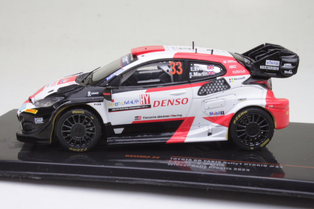 Toyota GR Yaris Rally1, Croatia 2023, E.Evans, no.33