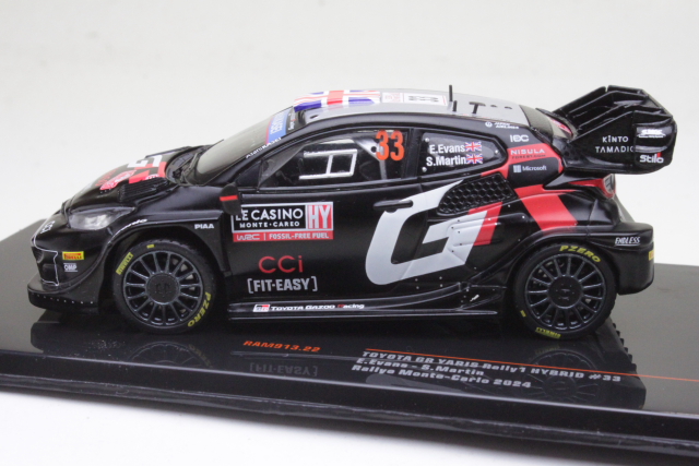 Toyota Yaris Rally1, Monte Carlo 2024, E.Evans, no.33