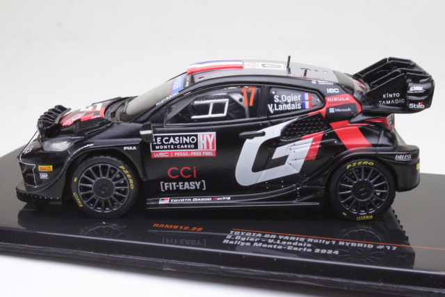 Toyota GR Yaris Rally1, Monte Carlo 2024, S.Ogier, no.17