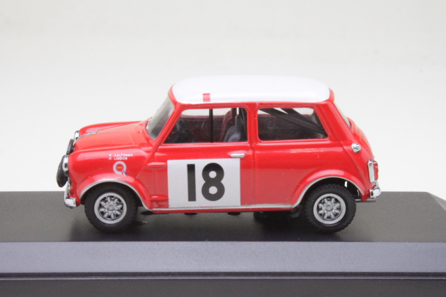 Mini Cooper, Monte Carlo 1968, R.Aaltonen, no.18