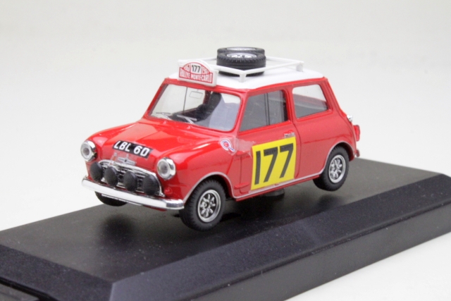 Mini Cooper, Monte Carlo 1967, R.Aaltonen, no.177