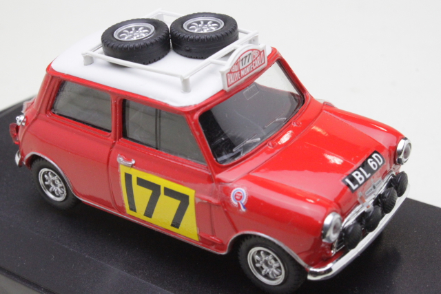 Mini Cooper, Monte Carlo 1967, R.Aaltonen, no.177