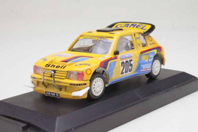 Peugeot 205 T16, Paris-Dakar 1987, A.Vatanen, no.205